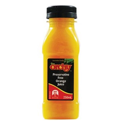 ORANGE JUICE LONG LIFE 250ML X 10 (1)