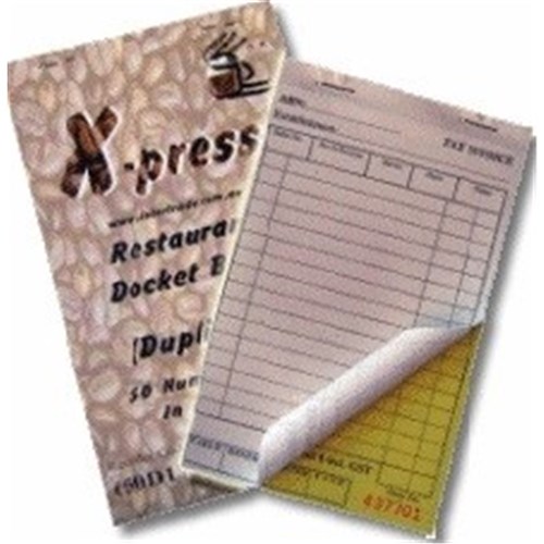 DOCKET BOOK DUPLICATE CARBONLESS 50 PAGE (10)