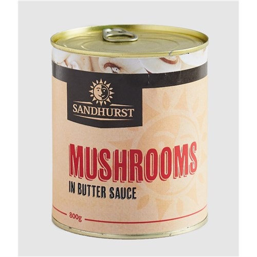 MUSHROOMS IN BUTTER SAUCE 800G (6)