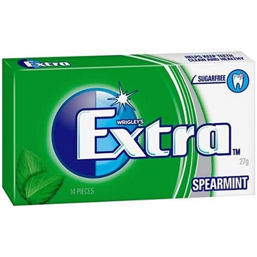 GUM EXTRA SPEARMINT GREEN 27G X 24 (1) 