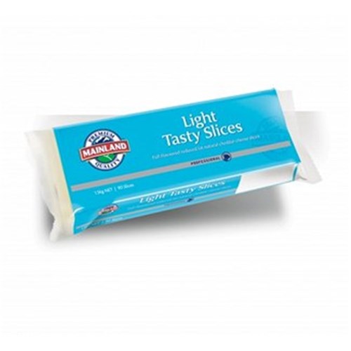 CHEESE LIGHT TASTY SLICED 1.5KG (8)