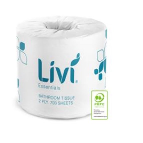 TOILET ROLLS 2 PLY 700 SHEET X 48  (1)