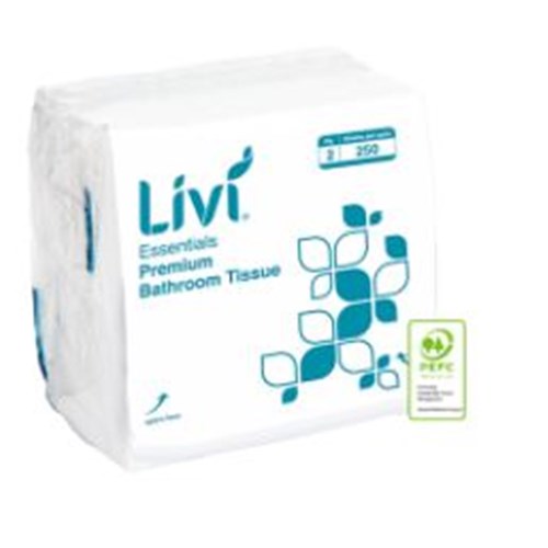 TOILET TISSUE INTERLEAVED 2PLY 200SH X 40 (1)