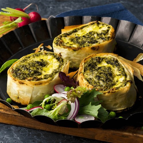 SCROLL SPINACH/FETTA  180G X 7 (10)