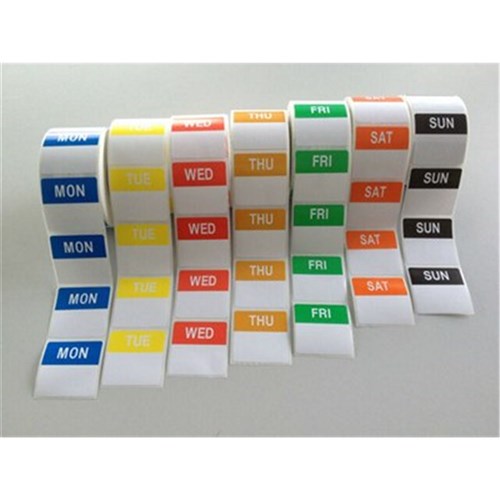 DAYDOT 19MM REMOVABLE LABELS WED X 2000 (DD10300) 