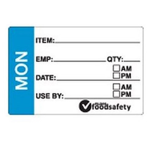 LABEL FROZEN PREP 102 X 47MM (DD14110)