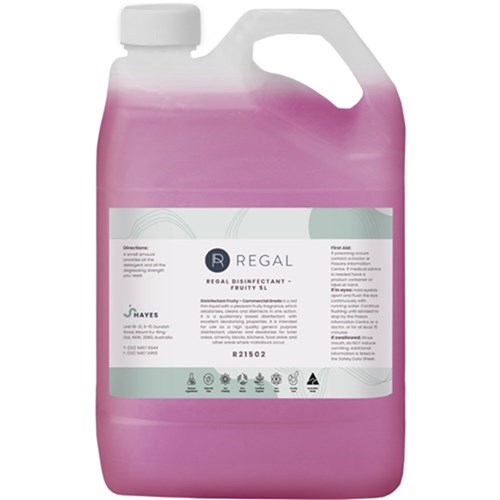 DISINFECTANT TUTTI FRUITTI HOSPITAL GRADE 5L (4)