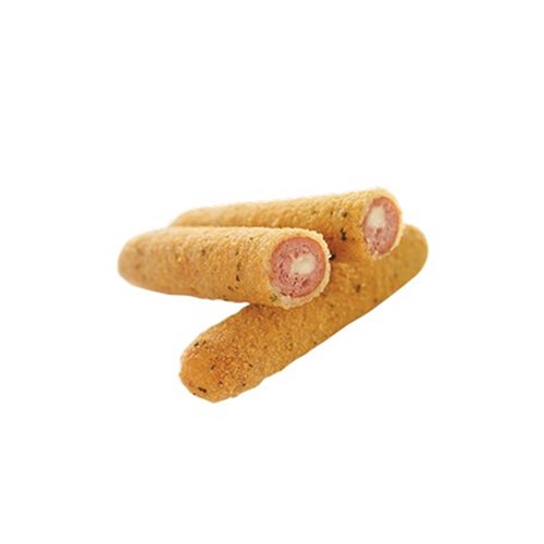 SAUSAGES CRUMBED BACON & CHEESE 3KG(27 X 110G) (1)