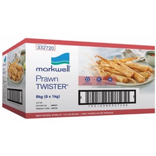 PRAWN TWISTER 43 X 23G 1KG (6)