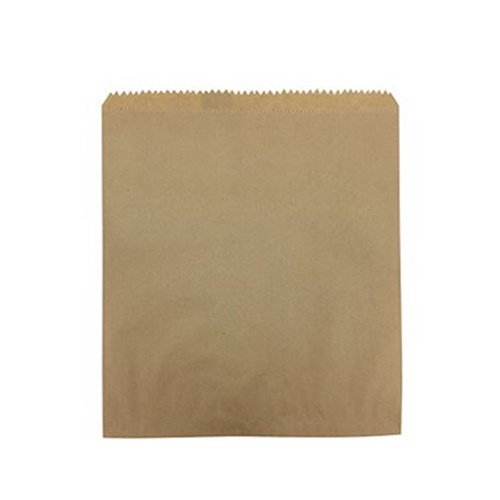 BAG PAPER BROWN 4 LONG 27 X 24CM X 500 (1)