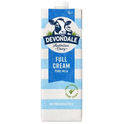 MILK UHT WHITE 1L X 10 (1) 