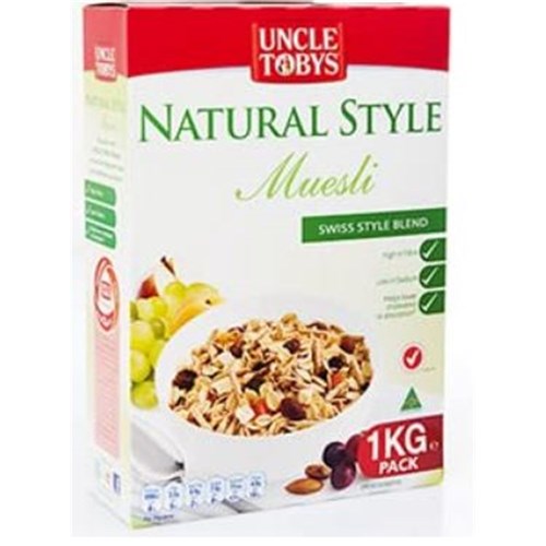 CEREAL MUESLI NATURAL STYLE 1KG (9)