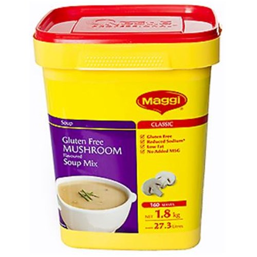 SOUP MIX MUSHROOM G/FREE 1.8KG (6) 