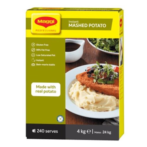 POTATO INSTANT MASHED G/FREE 4KG  (1)
