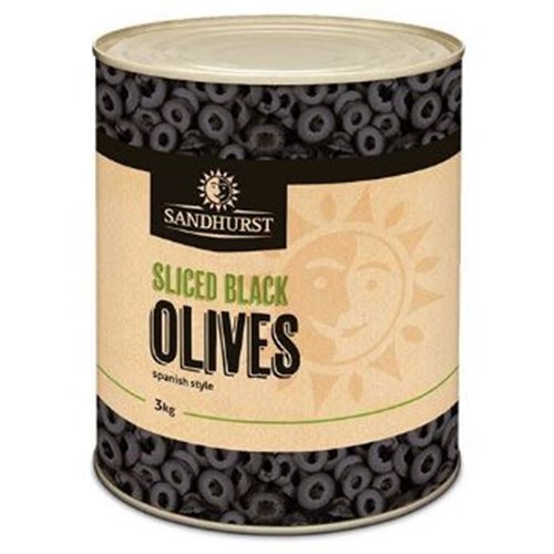 OLIVES SLICED BLACK 3KG (6)