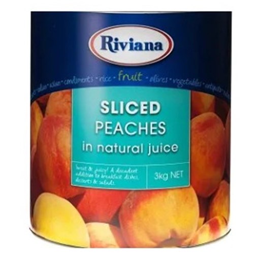 PEACH SLICED IN NATURAL JUICE A10 3KG (3)