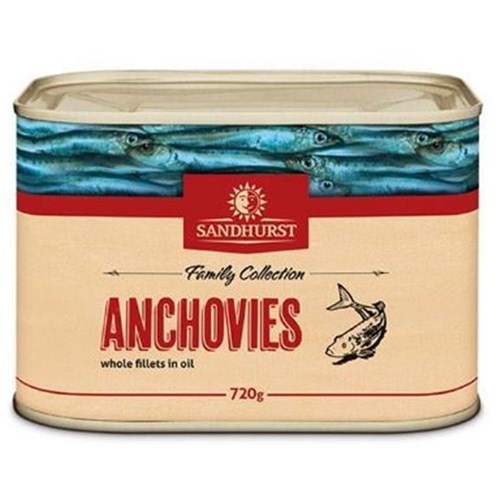 ANCHOVY FILLETS 720G   (12)