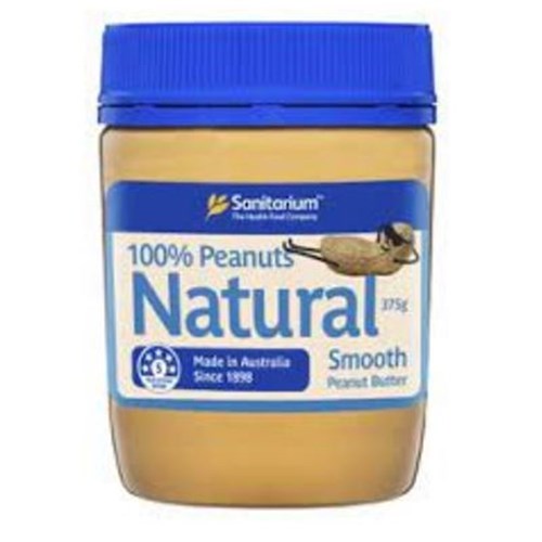 SPREAD PEANUT BUTTER SMOOTH 375G (12)
