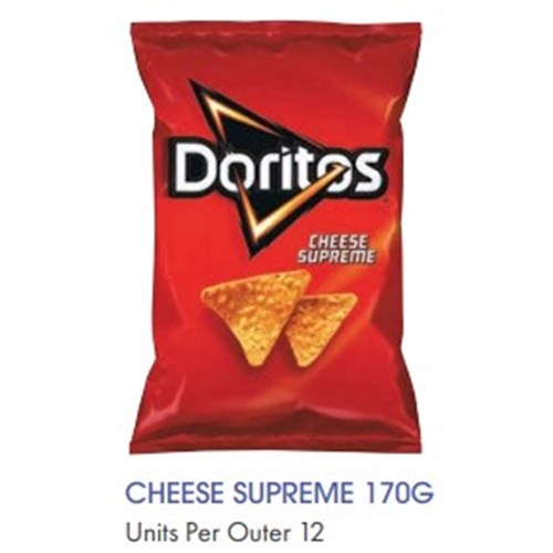 170G DORITOS CHEESE SUPREME (12)
