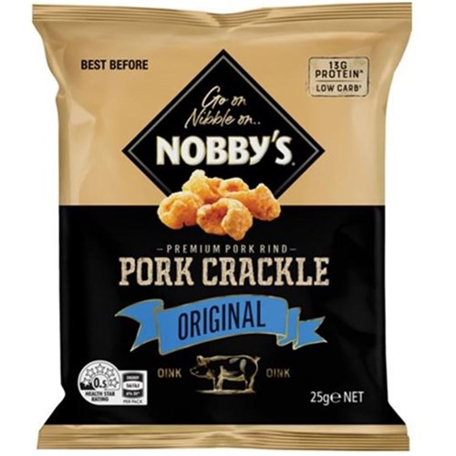PORK CRACKLE ORIGINAL 25G (20) 