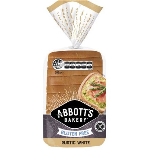 BREAD WHITE G/FREE 500G X 6 (1)