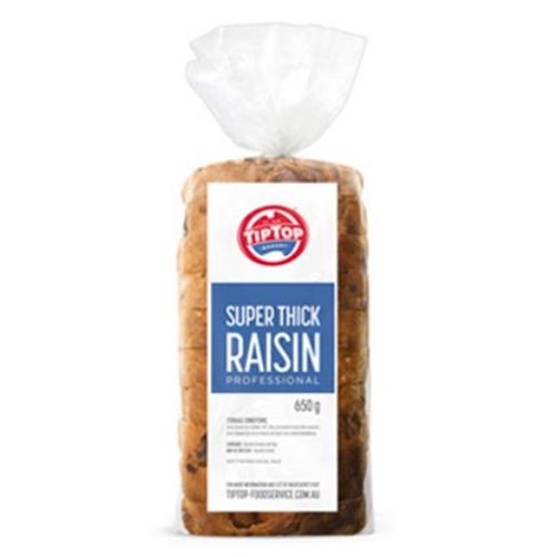BREAD RAISIN SLICED  600G X 6  (1) 