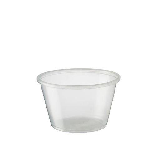ROUND CONTAINER CLEAR 120ML X 100 (10)