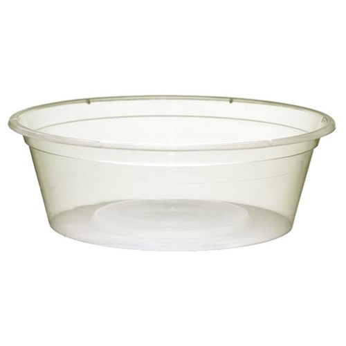 ROUND CLEAR CONTAINER  280ML X 50 (10)