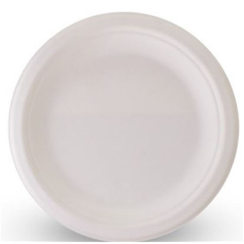 PLATE 9" ROUND SUGAR CANE 230MM X 50 (10)