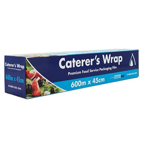 CLINGWRAP CATERERS 600M X 45 CM  (6)