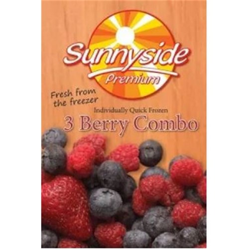 BERRIES 3 MIXED BERRY COMBO (FOIL BAGS) 1KG (12)