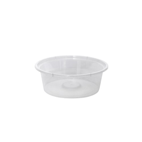CONTAINER ROUND CLEAR 60ML X 100 (T200RD) (30)