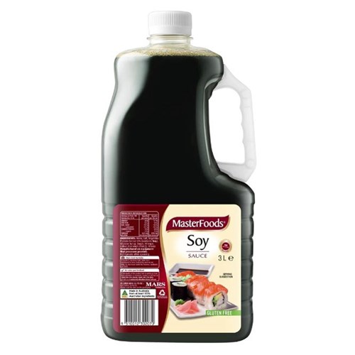 SAUCE SOY - GLUTEN FREE 3L (4) 