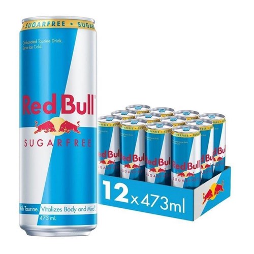 RED BULL SUGAR FREE 473ML X 12 (1)