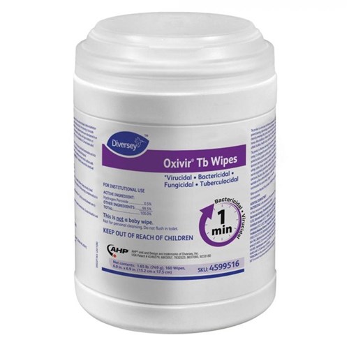 DISINFECTANT WIPES HOSPITAL GRADE DISP X160 (1)  