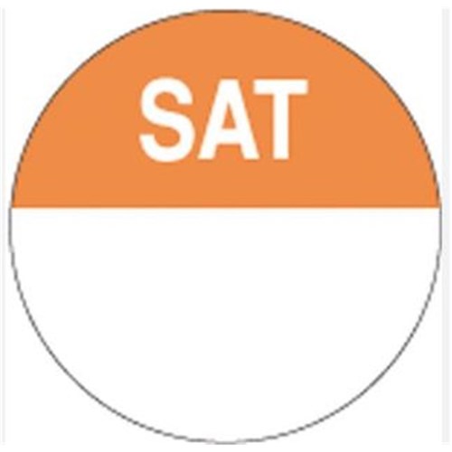 DAYDOT LABEL PREP SUNDAY X 250 (DD30700)