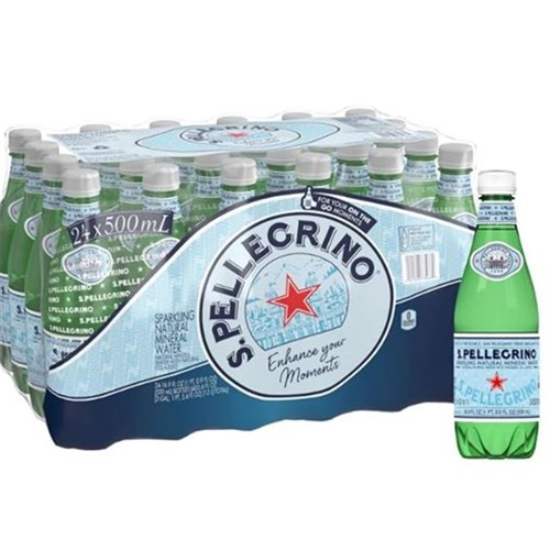 WATER SPARKLING MINERAL 500ML X 24 (1)
