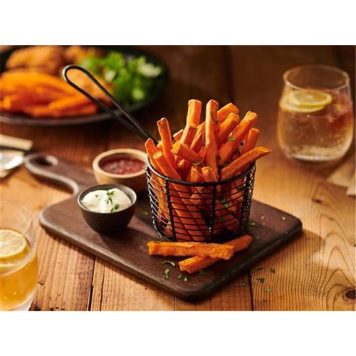 CHIPS SWEET POTATO S/CUT 10MM 1.5KG (6)