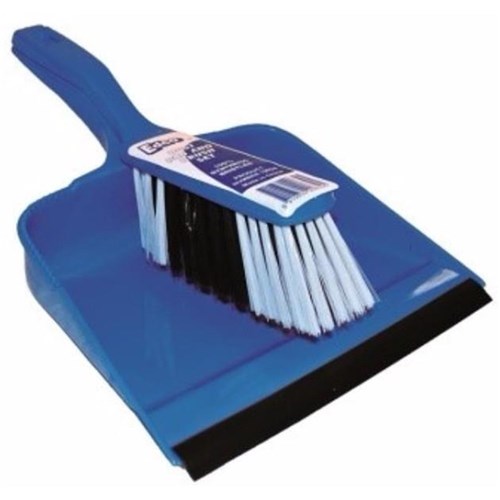 DUSTPAN & BRUSH SET BLUE (10)