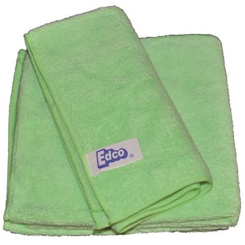 MICROFIBRE CLOTH GREEN 3PK (58012)