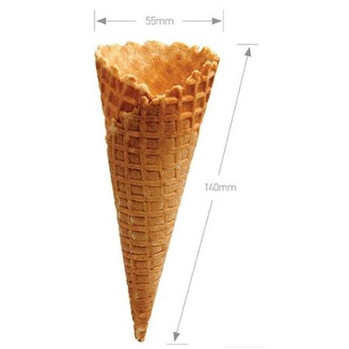 ICE CREAM CONES WAFFLE NATURAL B 312Q