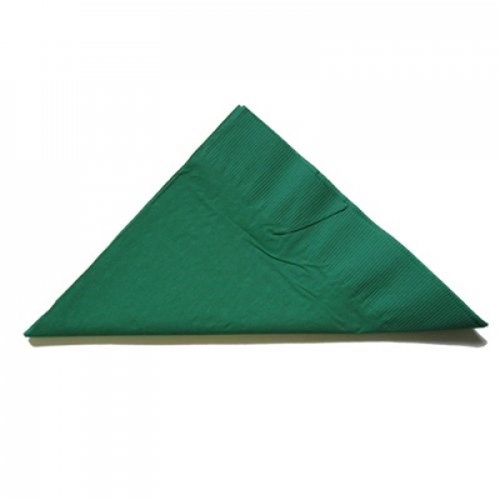 NAPKIN LUNCH DARK GREEN 2PLY X 125 (16)