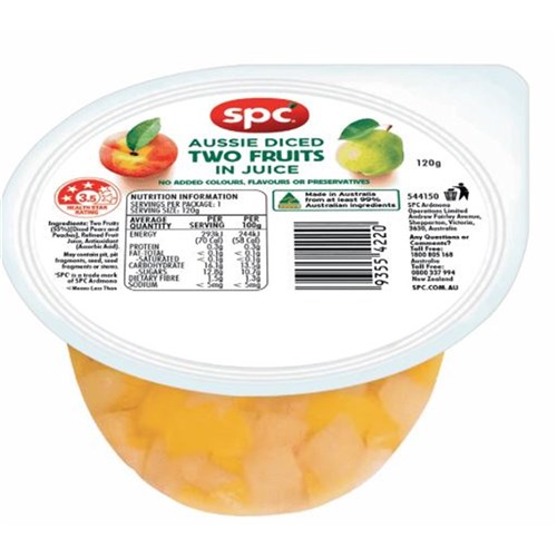 TWO FRUITS IN JUICE 120G X 24 (1)