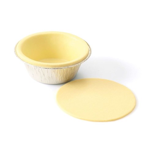 PASTRY PIE SHELL SAVOURY 125MM 60 SHELLS WITH TOPS