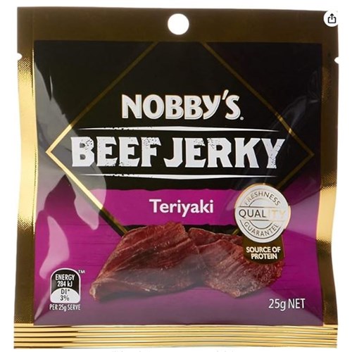 BEEF JERKY TERIYAKI  25G X 12 (1)