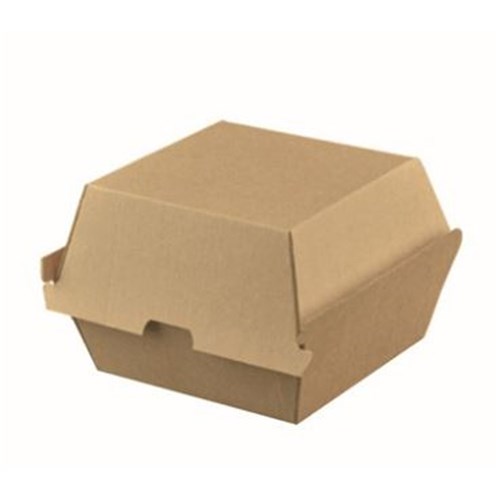 BURGER BOX PAPER BOARD BROWN x 50 (PBBB-F) (5)