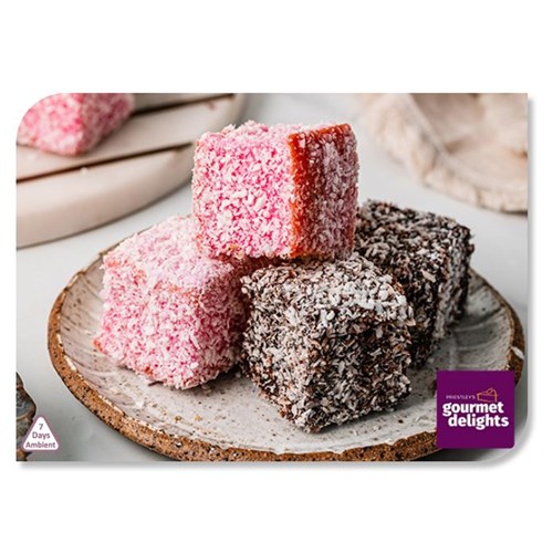 LAMINGTON MINI CHOC & RASPBERRY 5CM X 40S (1)