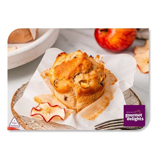 MUFFIN APPLE 120G  X 6 (4) 