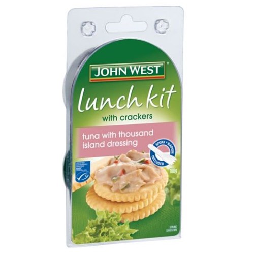 TUNA IN THOUSAND ISLAND DRESSING LUNCH KIT X 8 (1)