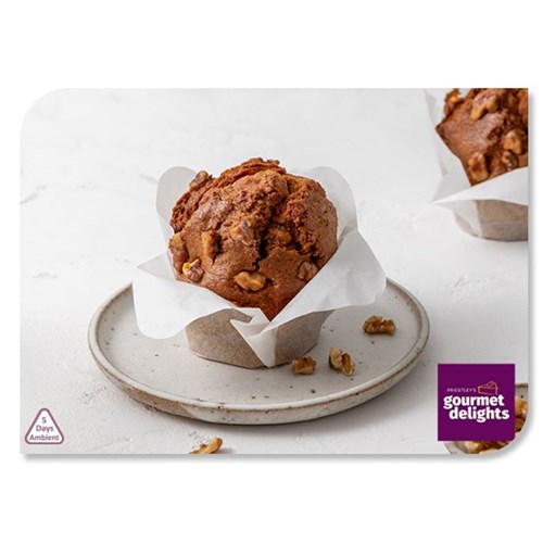 MUFFIN BANANA & WALNUT 150G  X 6 (4) 